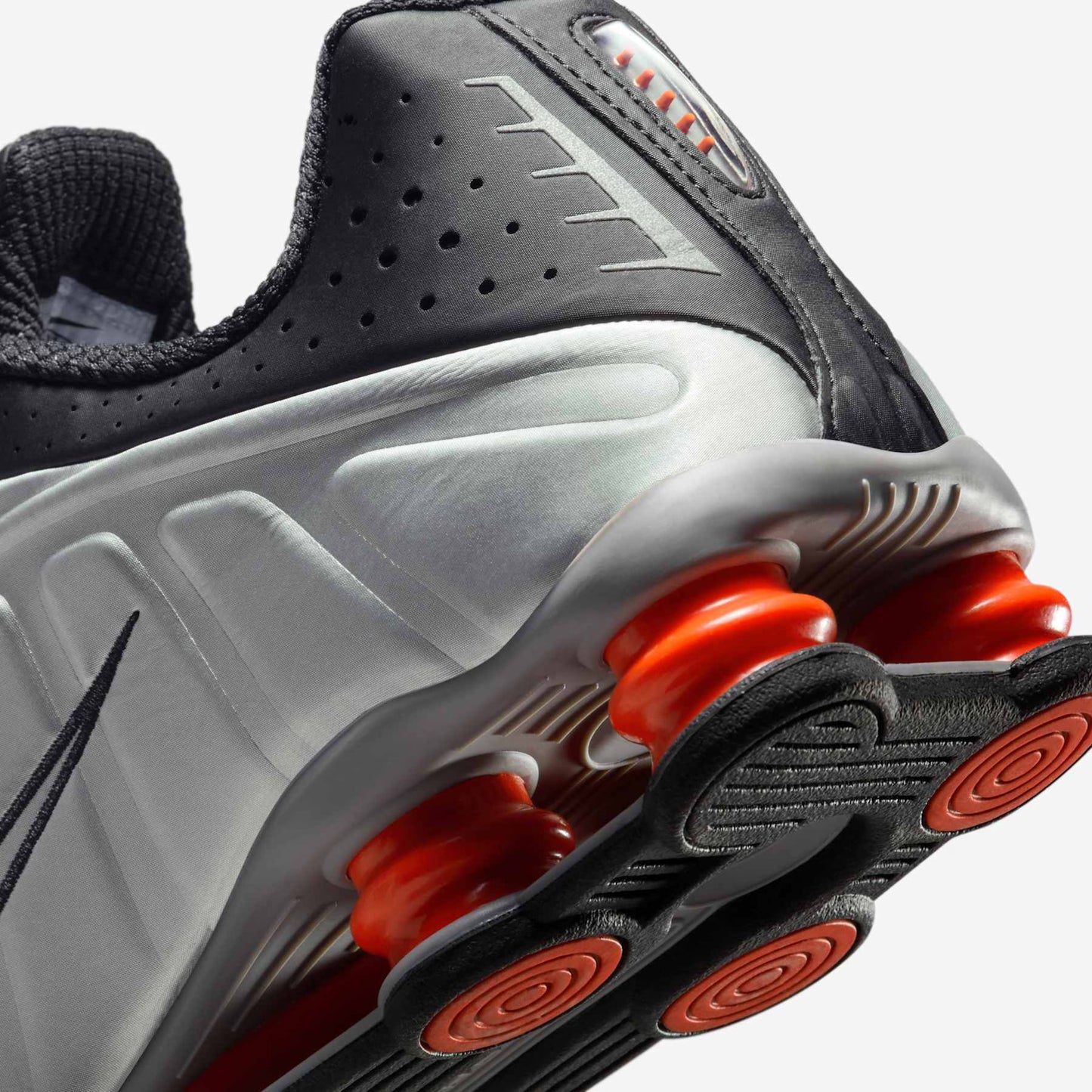 Shox R4 - Prata Vermelho