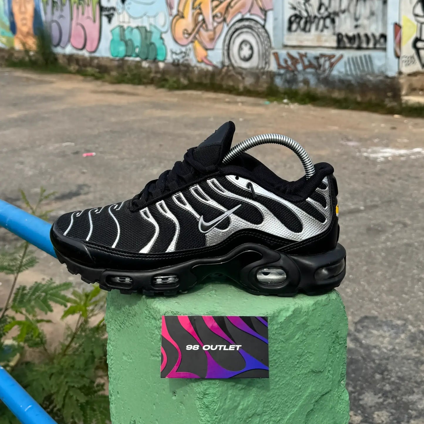 Air Max TN - Black Reflexivo