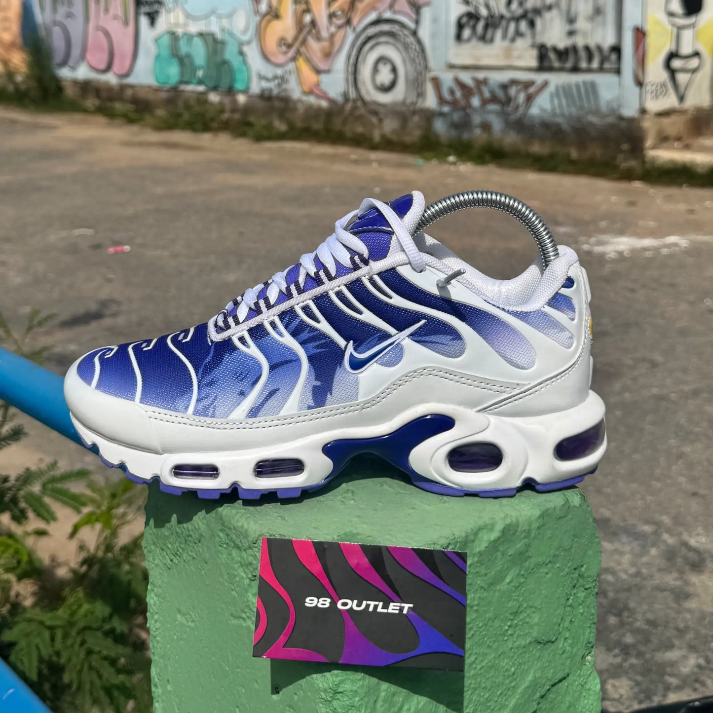 AirMax TN Plus - Branco Roxo
