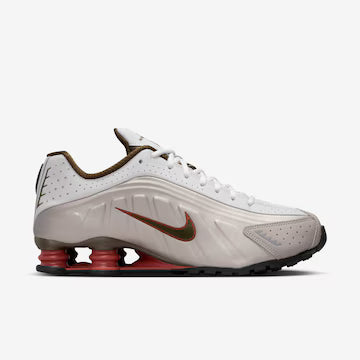 Shox R4 - Branco Bege