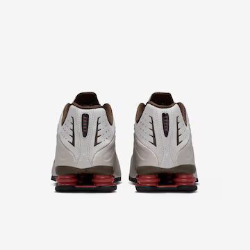 Shox R4 - Branco Bege