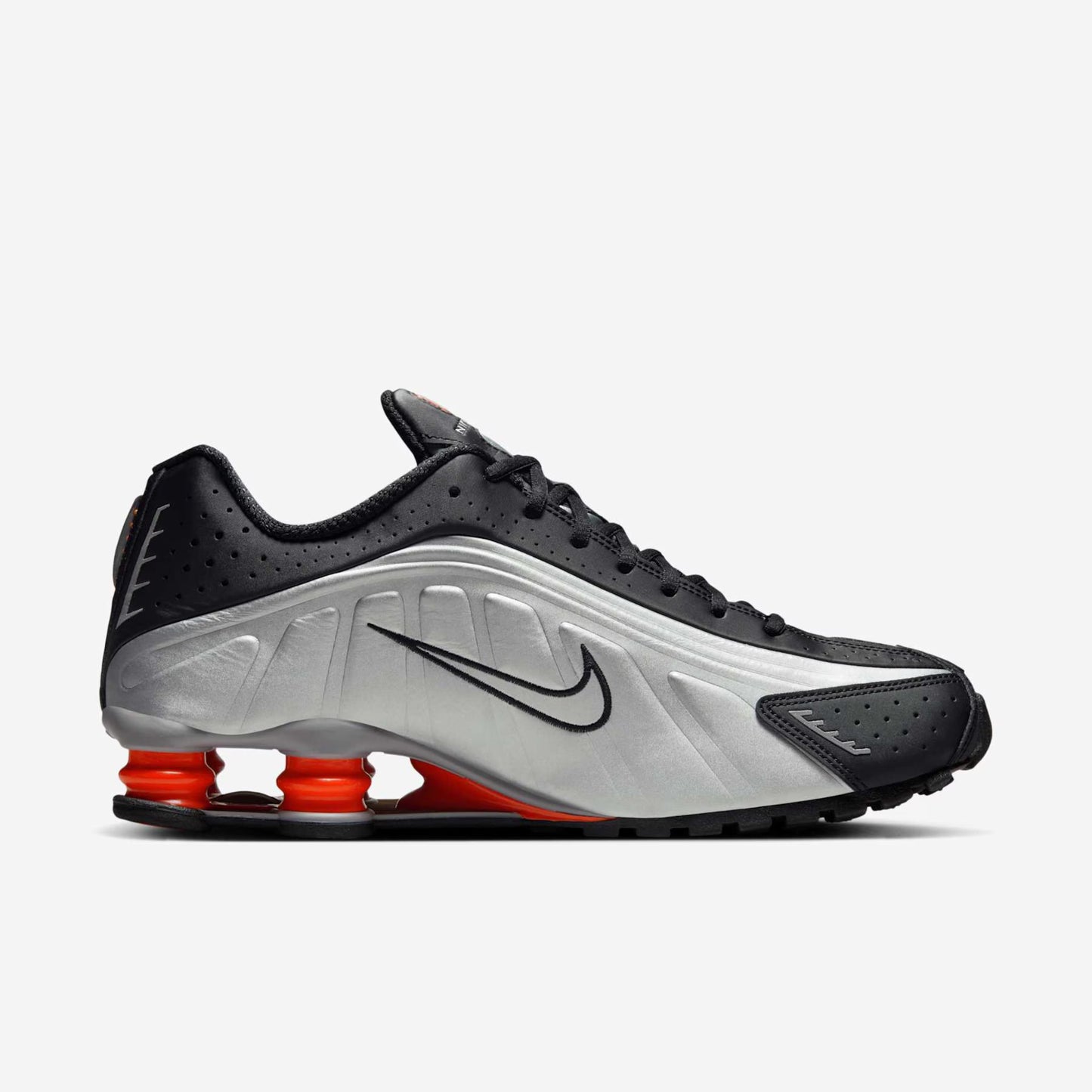 Shox R4 - Prata Vermelho