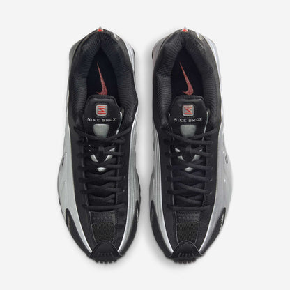 Shox R4 - Prata Vermelho