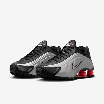 Shox R4 - Preto Branco