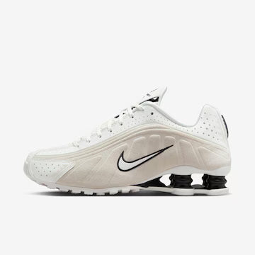 Shox R4 - Branco Bege