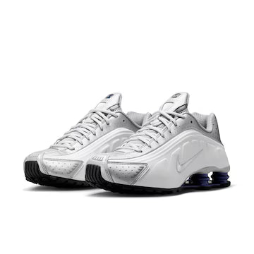 Shox R4 - Branco Azul
