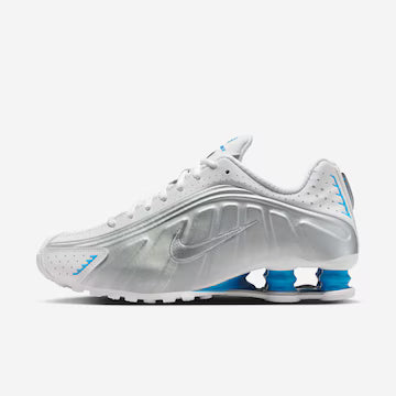 Shox R4 - Branco Azul