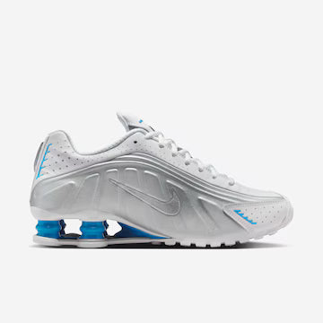 Shox R4 - Branco Azul