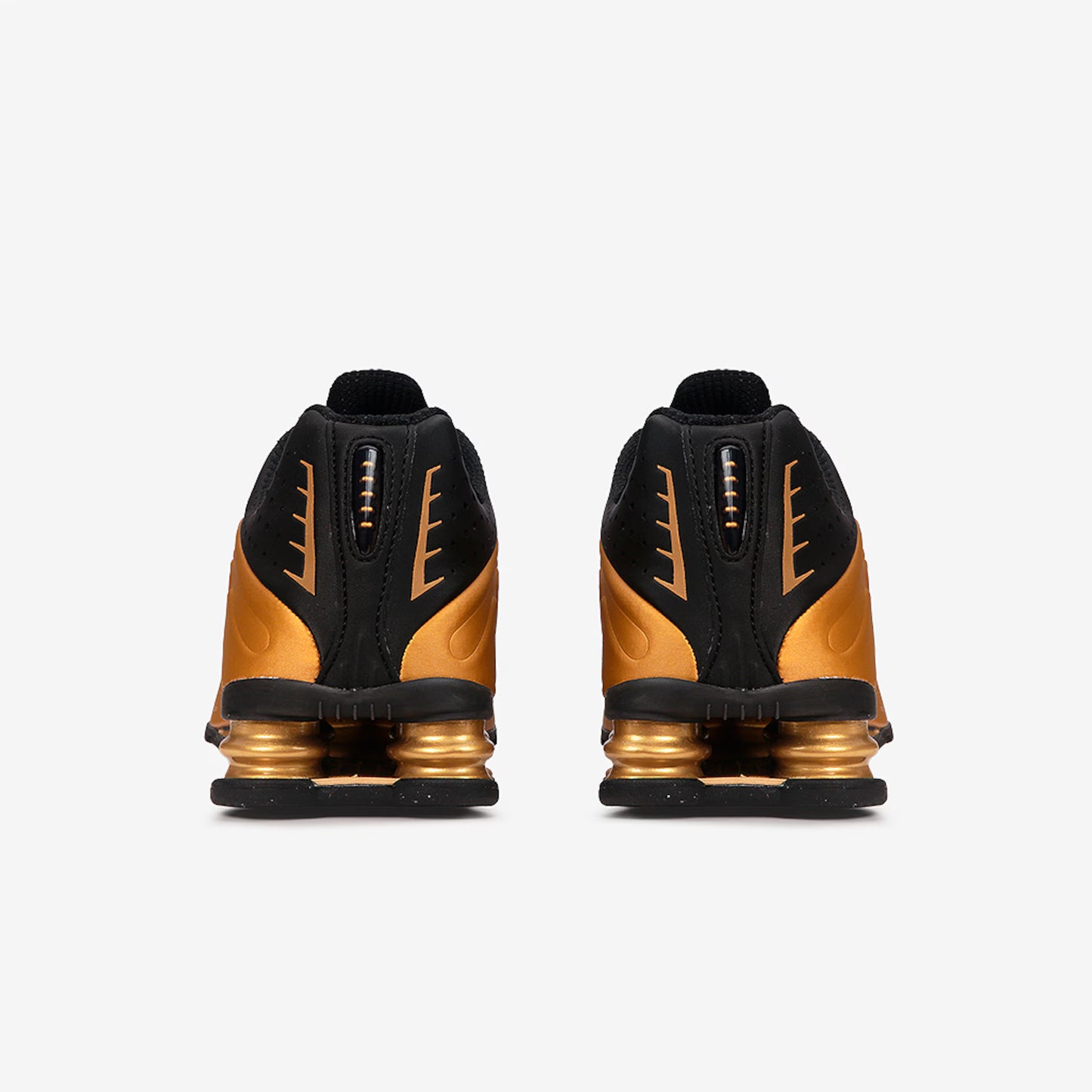 Shox R4 - Preto Dourado