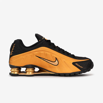 Shox R4 - Preto Dourado