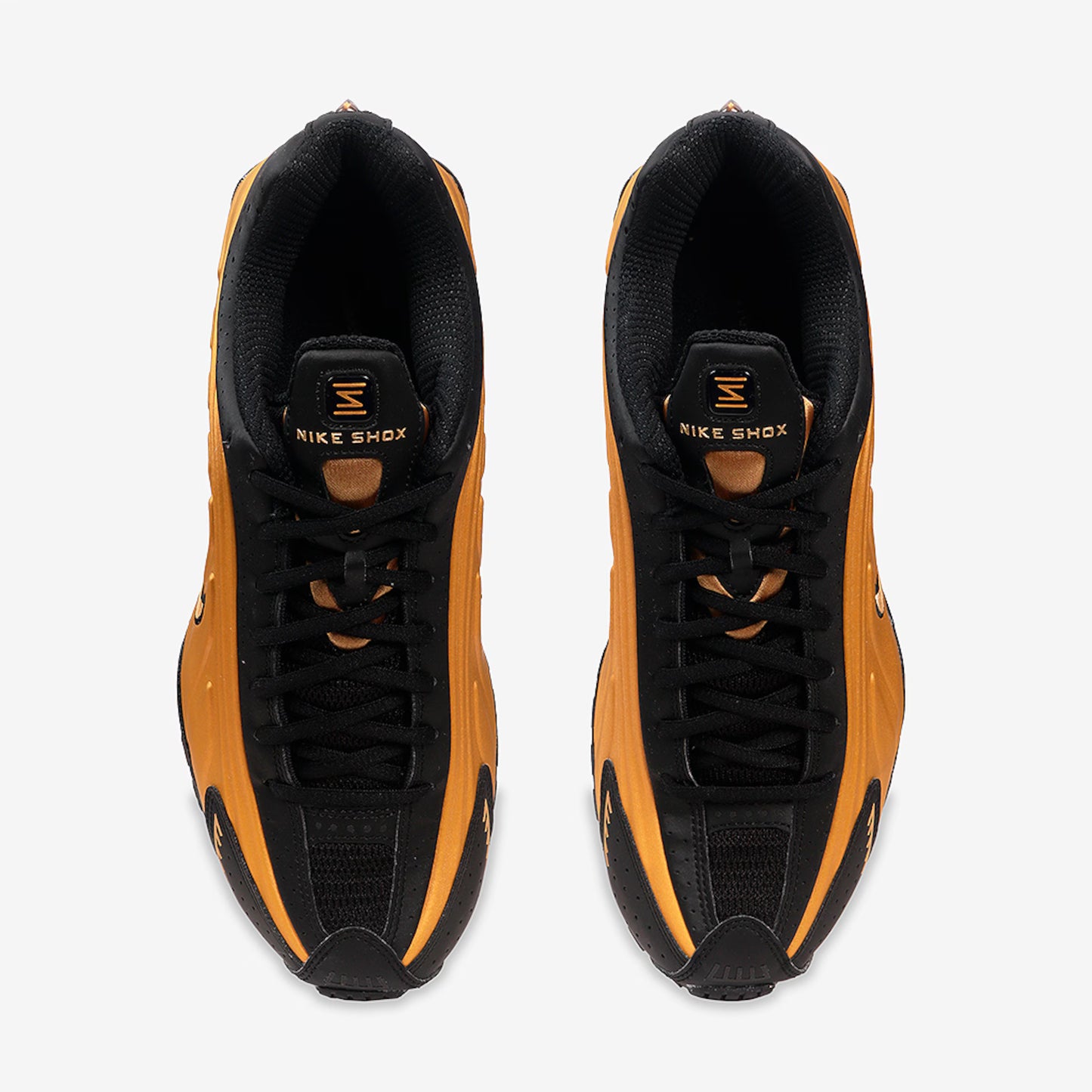 Shox R4 - Preto Dourado