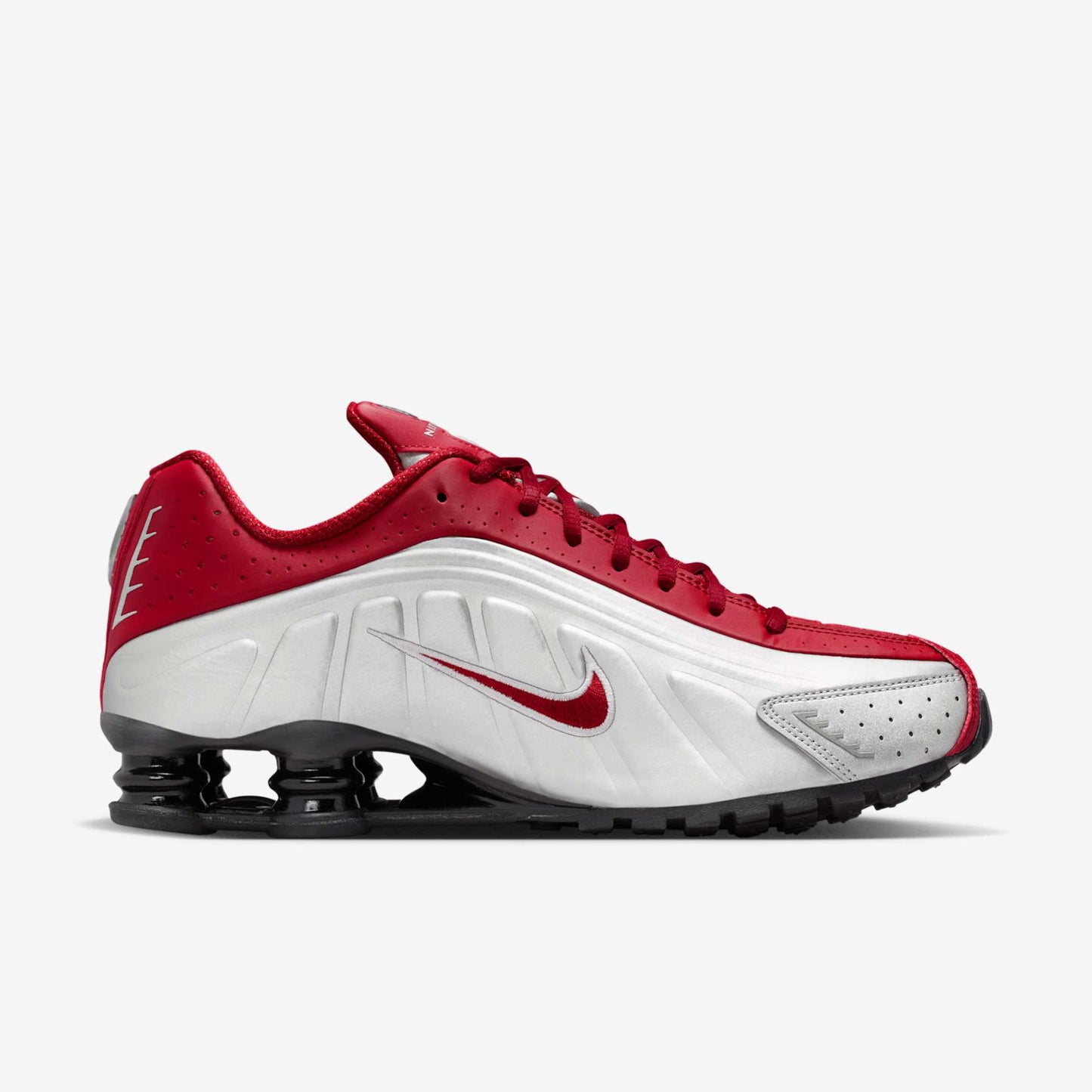 Shox R4 - Branco Vermelho