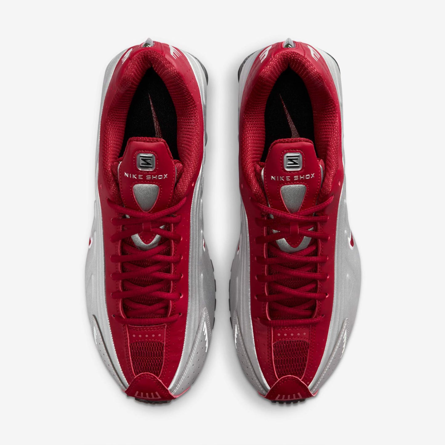 Shox R4 - Branco Vermelho