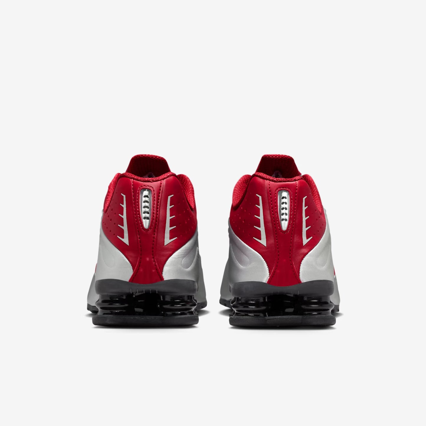 Shox R4 - Branco Vermelho