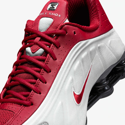 Shox R4 - Branco Vermelho