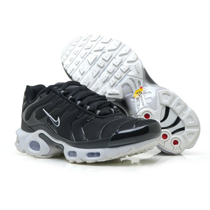 Air Max Tn Plus Importado Premium - Black White