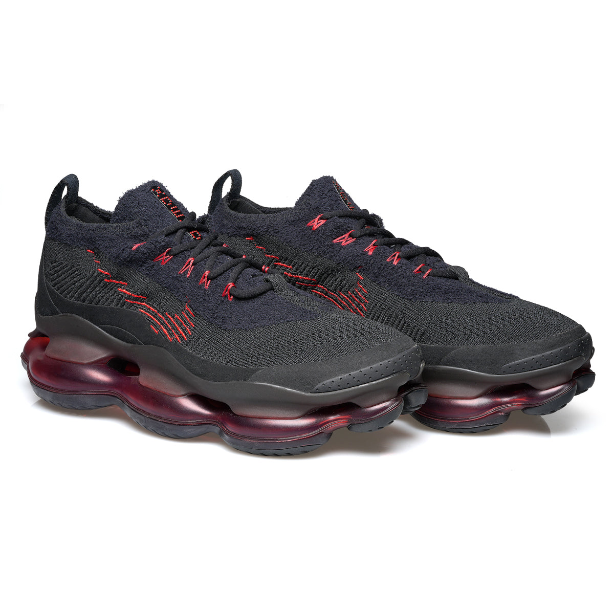 Air Max Scorpion Esportivo Importado Premium - Preto Vermelho