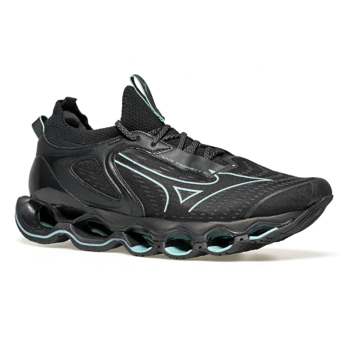 Mizuno wave Prophecy 14 - Preto Verde Água
