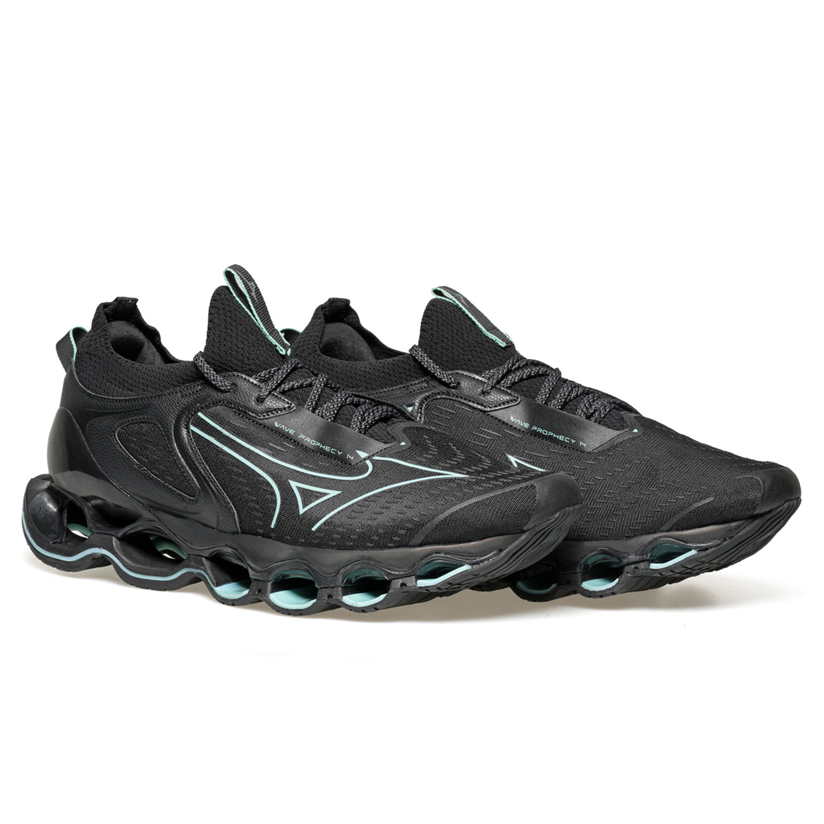 Mizuno wave Prophecy 14 - Preto Verde Água
