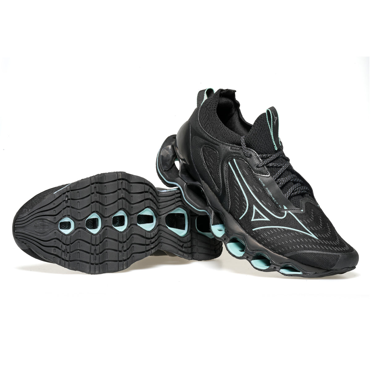 Mizuno wave Prophecy 14 - Preto Verde Água