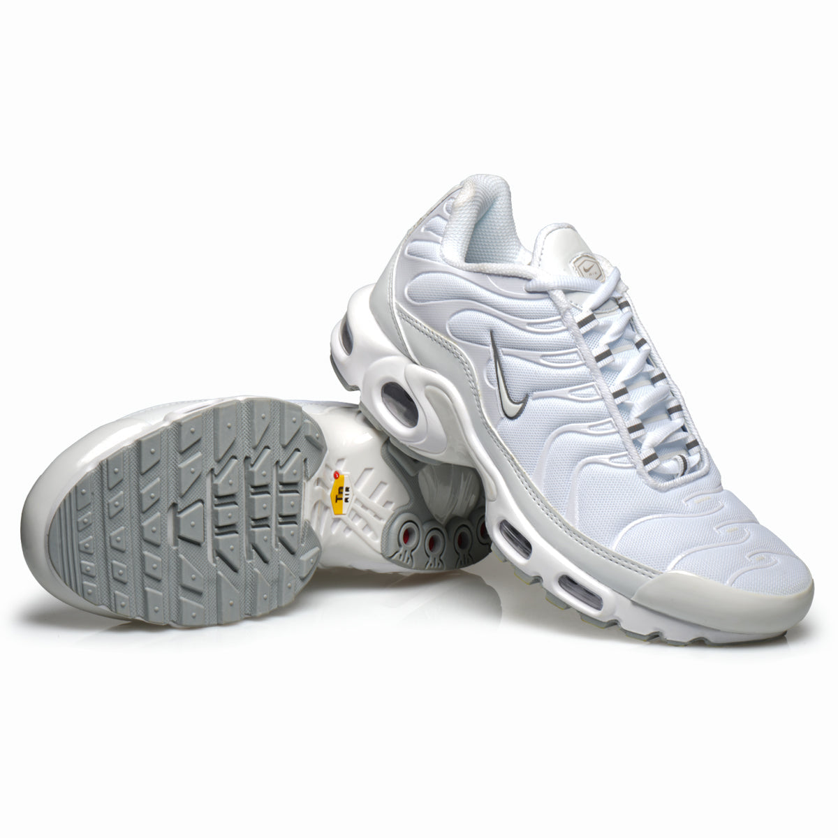 Air Max Tn Plus Importado Premium - Triple White